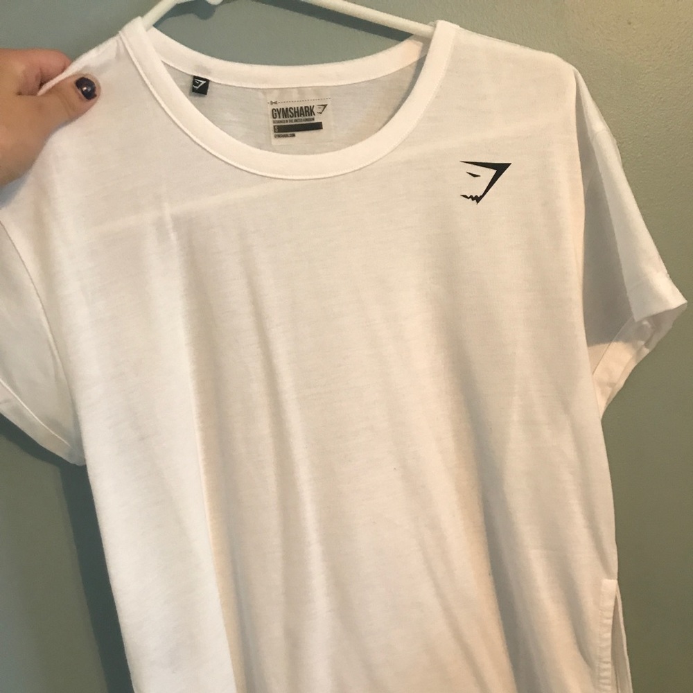 Gymshark essential white tee
